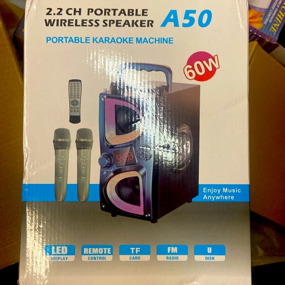 2.2 CH portable wireless speaker - Picture 1 of 2